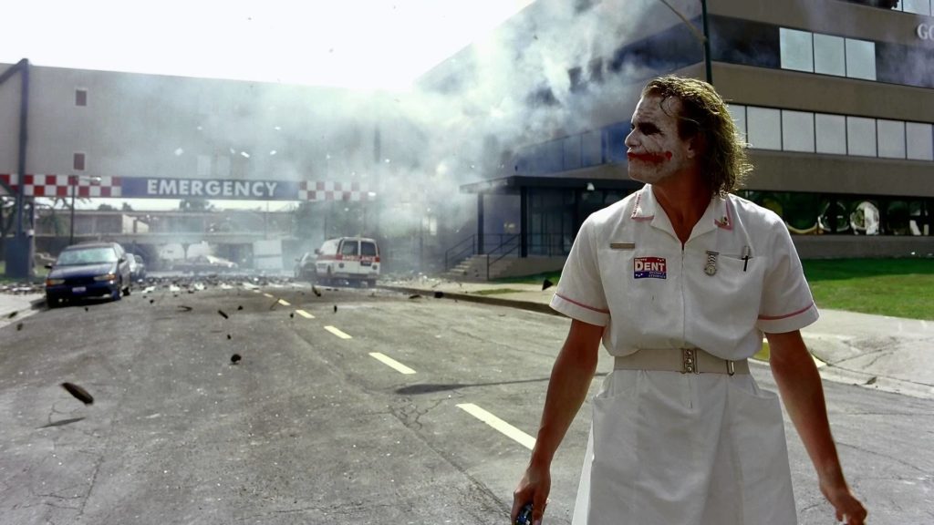 La verdad de la supuesta improvisación de Heath Ledger en la explosión del hospital