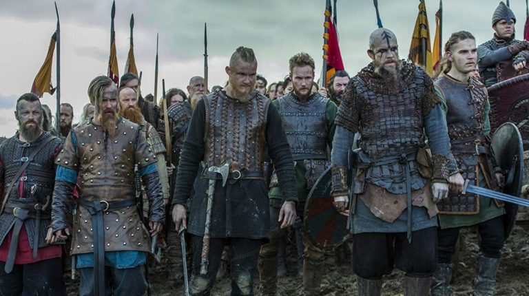 Estas 10 fotos detrás de escena te demostrarán que los vikingos no son para nada fieros