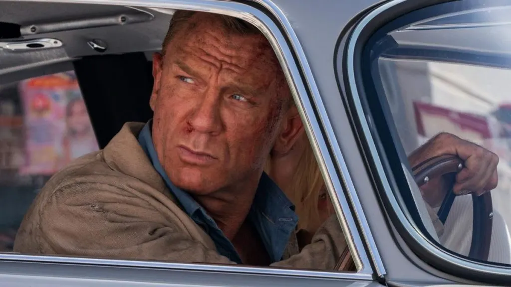 Daniel Craig como James Bon en Sin Tiempo para Morir