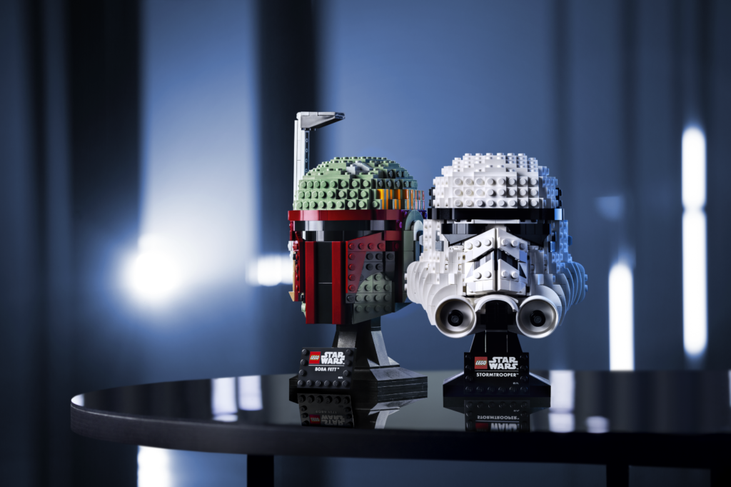 Anuncian 3 cascos LEGO Star Wars