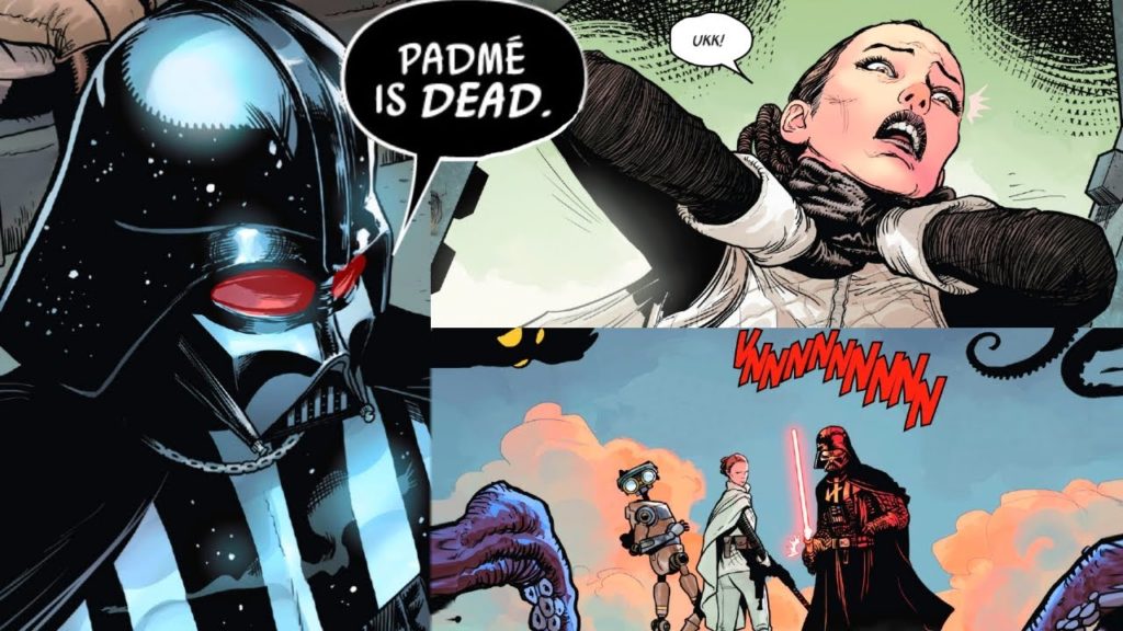 ¿Murió realmente Padmé Amidala? Cómic de Darth Vader lo aclara...