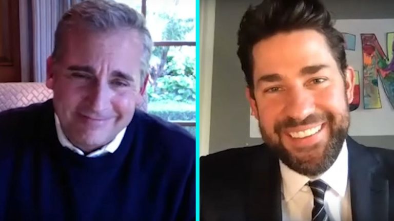 John Krasinski entrevista a Steve Carell por 15 aniversario
