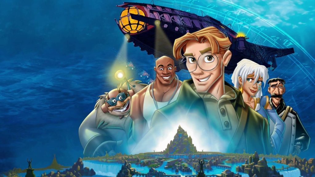 Disney estaría desarrollando una película live-action de Atlantis: The Lost Empire