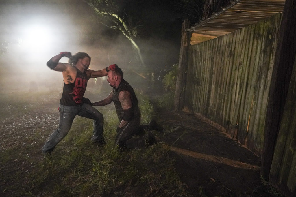 Hablamos con A.J. Styles sobre su experiencia al pelear contra The Undertaker