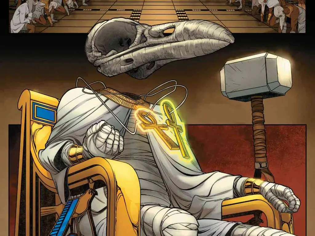 Khonshu: quién es el dios egipcio de la luna en Moon Knight y en la mitología