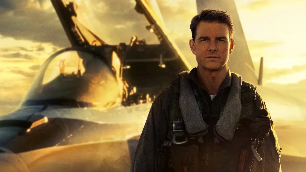 Tom Cruise en Top Gun Maverick