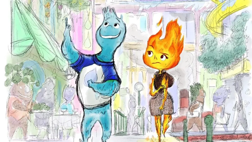 Pixar anuncia su nueva película Elemental y muestra su primera imagen
