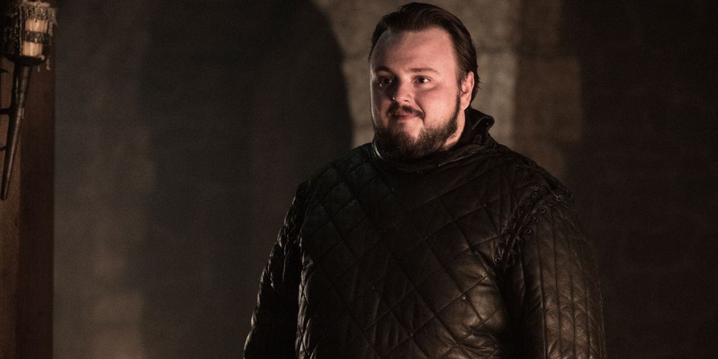 John Bradley como Samwell Tarly en Juego de Tronos.