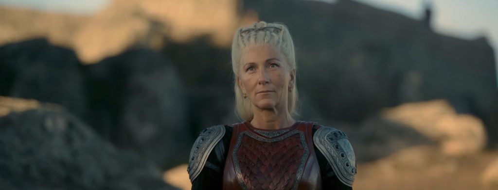 ¿Por qué Rhaenys no se arrodilló ante Rhaenyra en House of the Dragon?