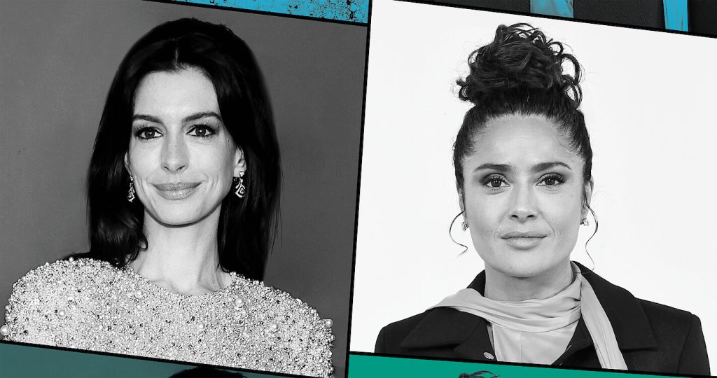 Anne Hathaway y Salma Hayek protagonizarán una nueva película para Netflix
