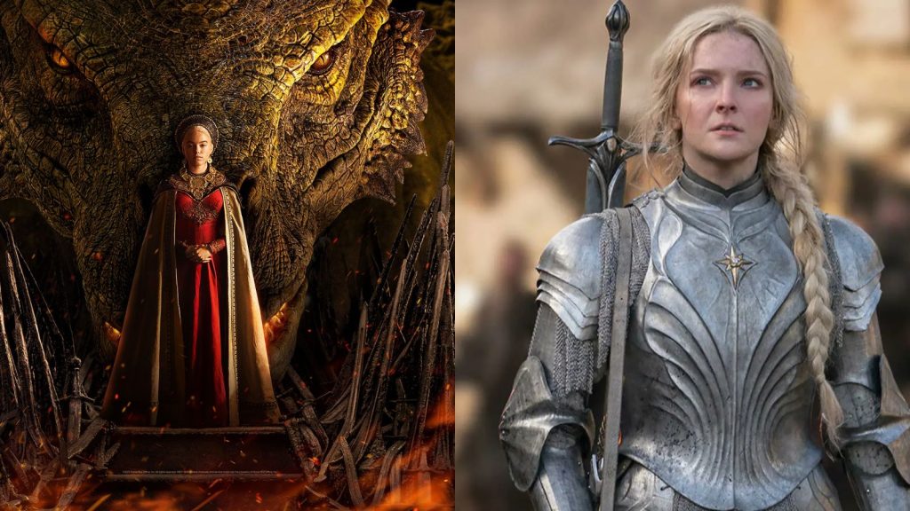La batalla más épica de series sucedió en 2022: House of the Dragon vs. Los Anillos de Poder