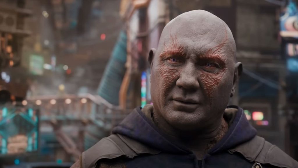 ¡Dave Bautista se despide de Drax! El actor quiere hacer cosas más dramáticas
