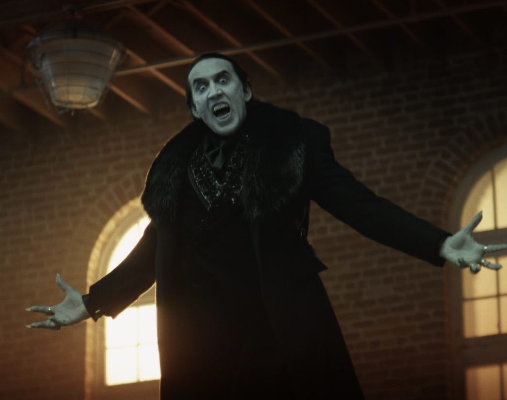 ¿Nicolas Cage como Drácula? ¡Mira el tráiler de Renfield: Asistente de vampiro!