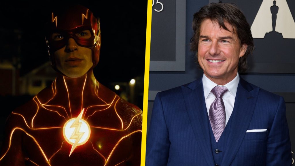 ¡Privilegiado! Tom Cruise ya vio The Flash y quedó fascinado