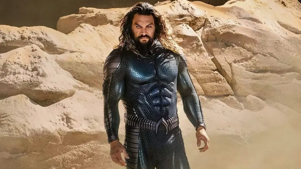 Jason Momoa en Aquaman y el Reino Perdido