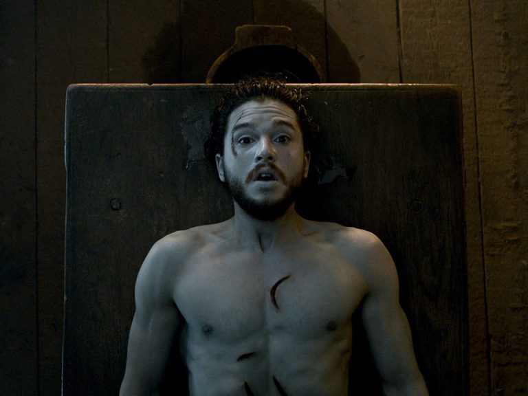 Kit Harington como Jon Snow en Juego de Tronos.