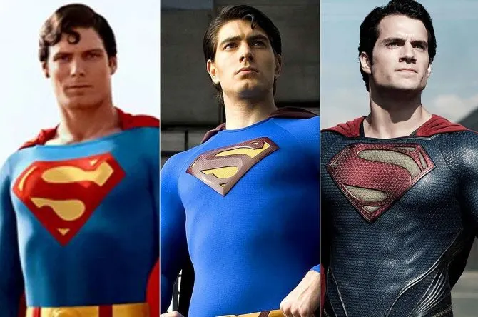 El traje de Superman a lo largo de los años