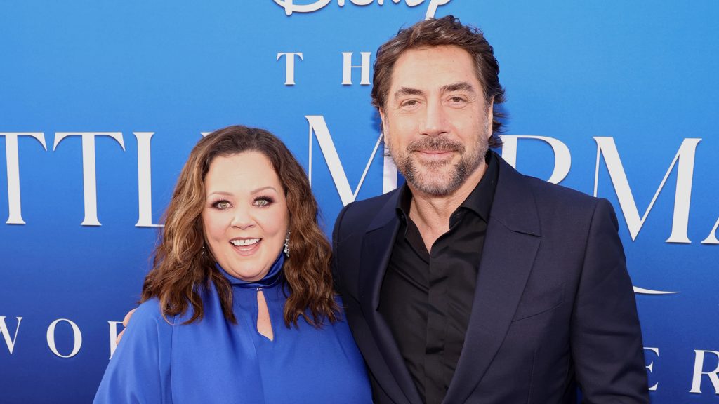 ¿Película de Úrsula y el rey Tritón? Melissa McCarthy y Javier Bardem así lo desean