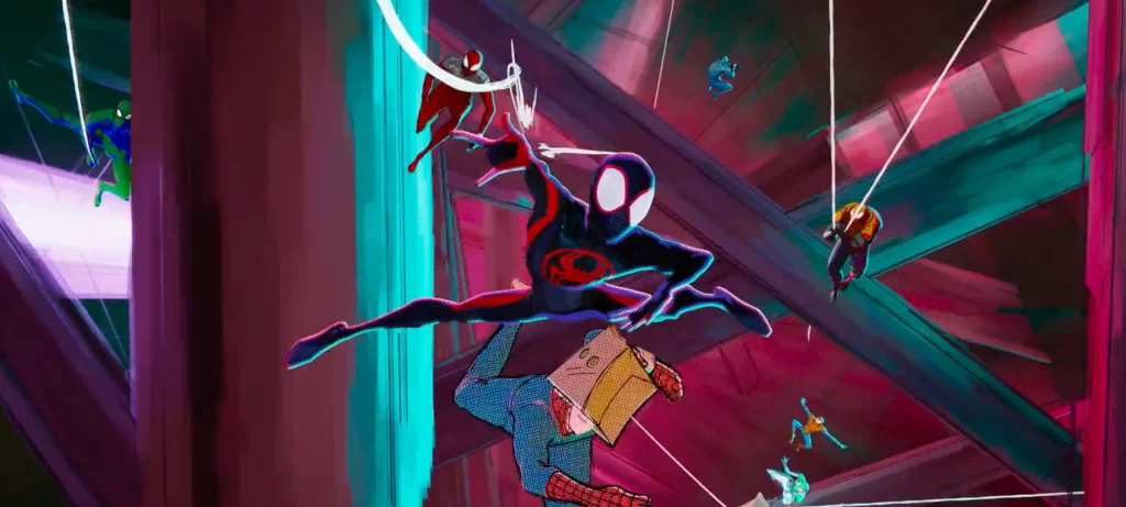 Across the Spiderverse se conecta con los otros Spider-Man y el MCU