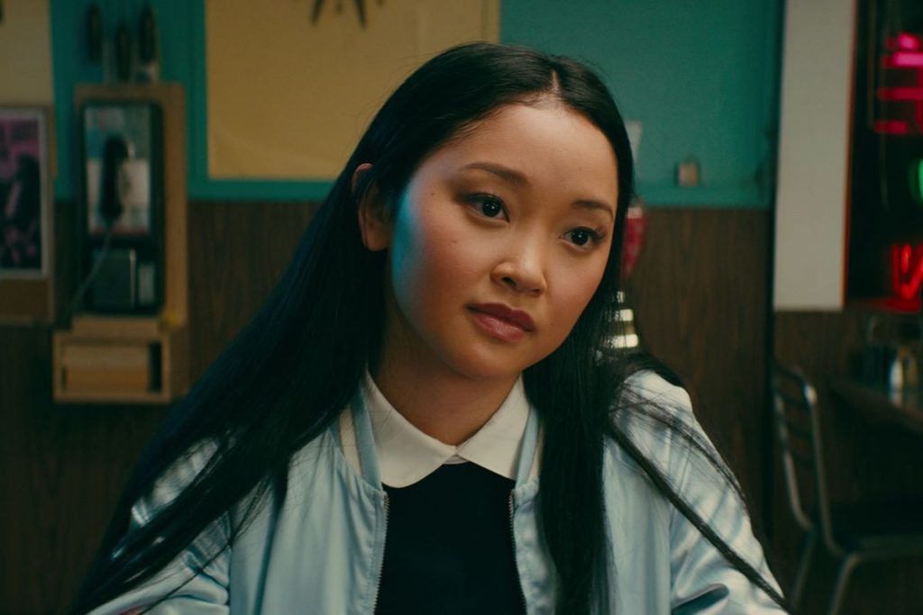 Lana Condor como Lara Jean en To All the Boys.