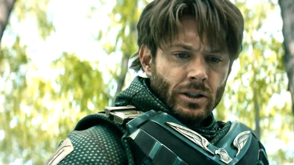 Jensen Ackles como Soldier Boy en The Boys.