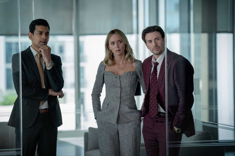 Chris Evans y Emily Blunt protagonizan el teaser de Pain Hustlers, la nueva película de Netflix