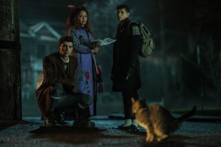 George Rexstrew, Jayden Revri y Kassius Nelson en Dead Boy Detectives.