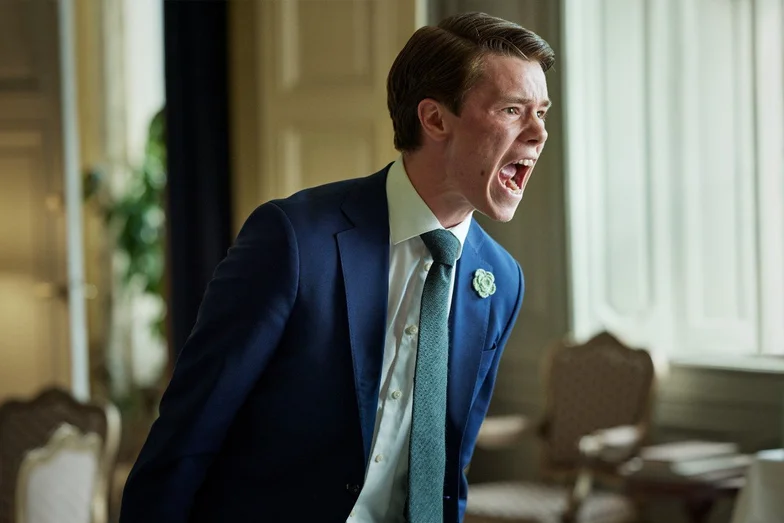 Edvin Ryding como Wilhelm en Jóvenes Altezas.