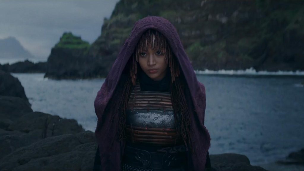 Amandla Stenberg como Mae en The Acolyte.