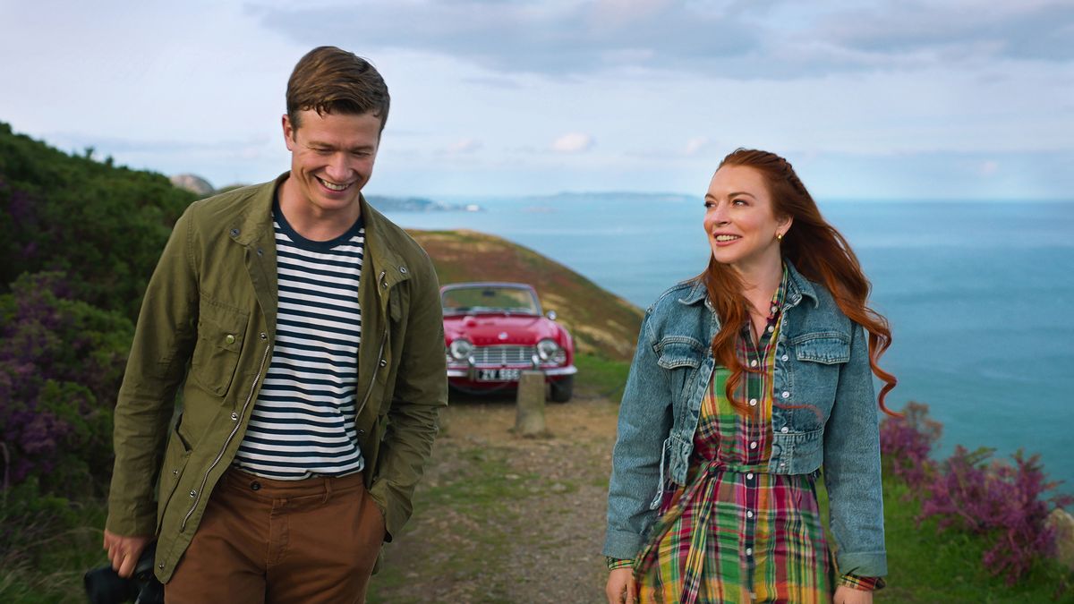 Lindsay Lohan y Ed Speleers en Un Deseo Irlandés