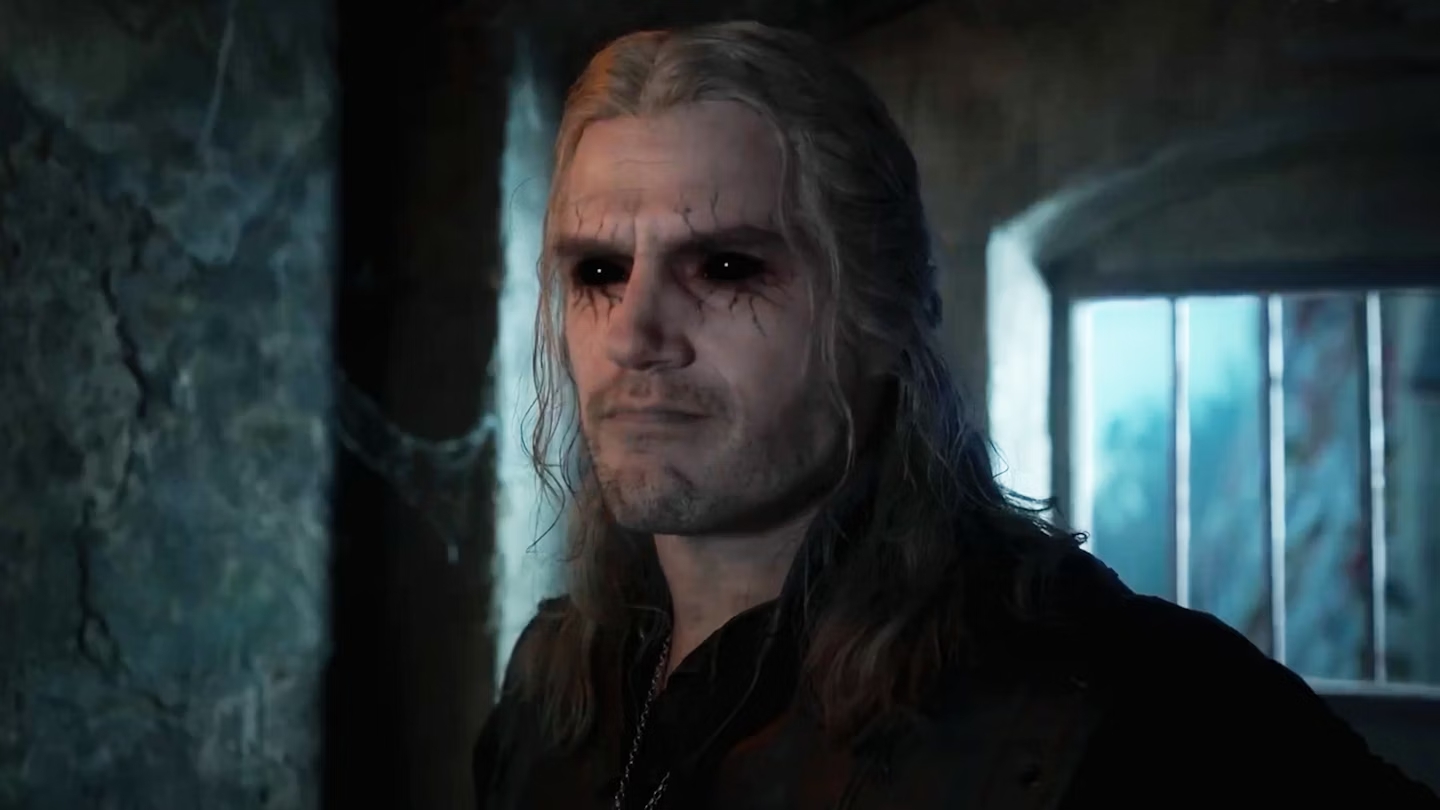 Henry Cavill como Geralt en The Witcher.
