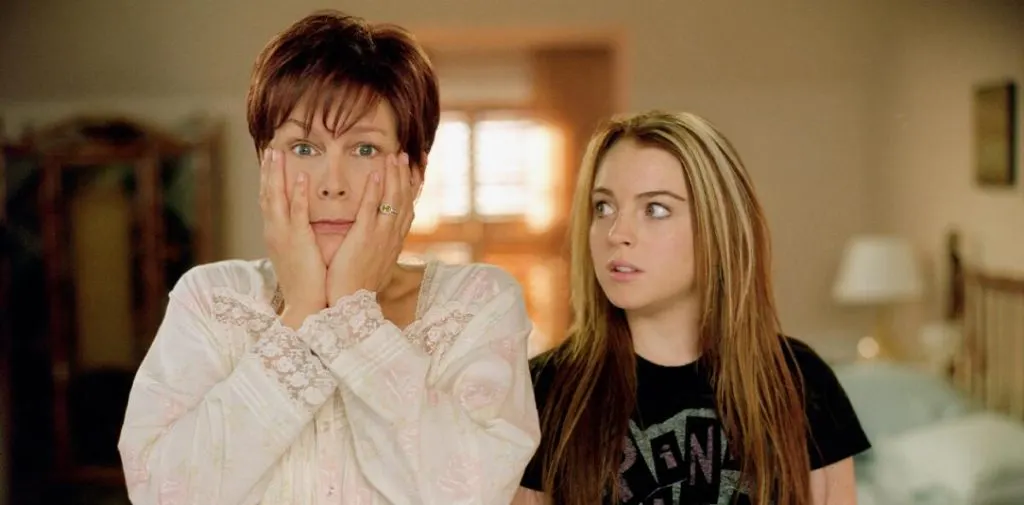 Jamie Lee Curtis y Lindsay Lohan en Un Viernes de Locos.