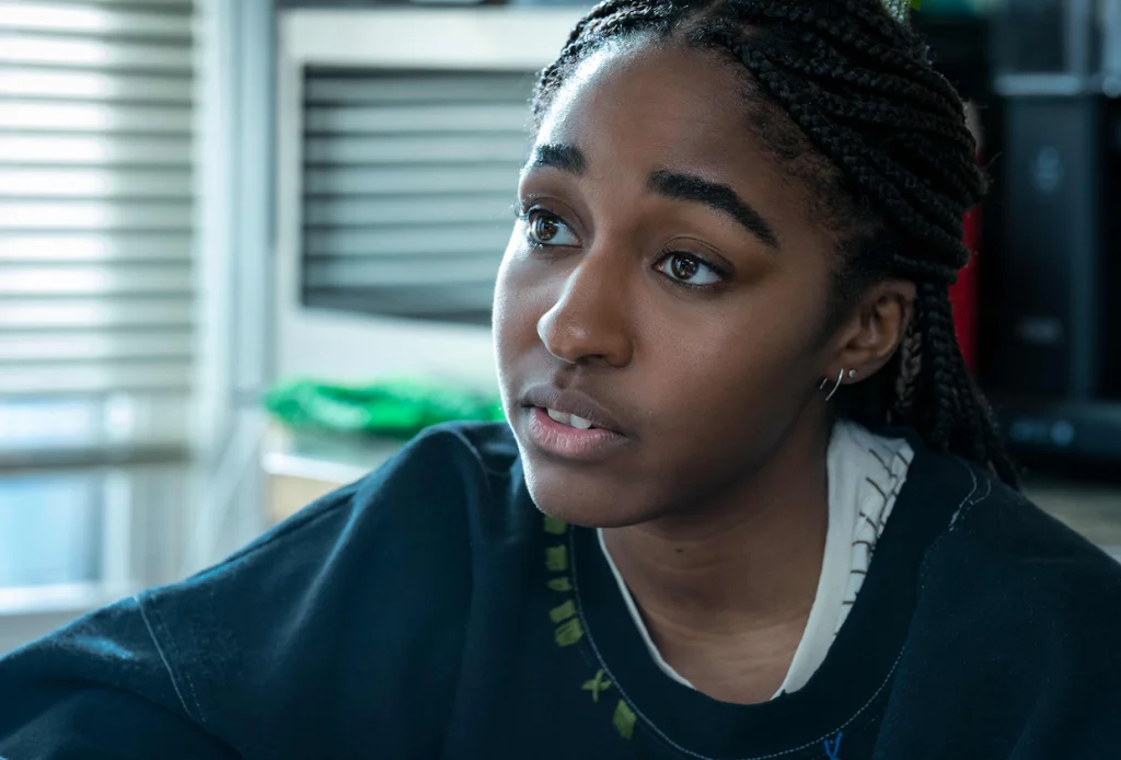 Ayo Edebiri en The Bear.