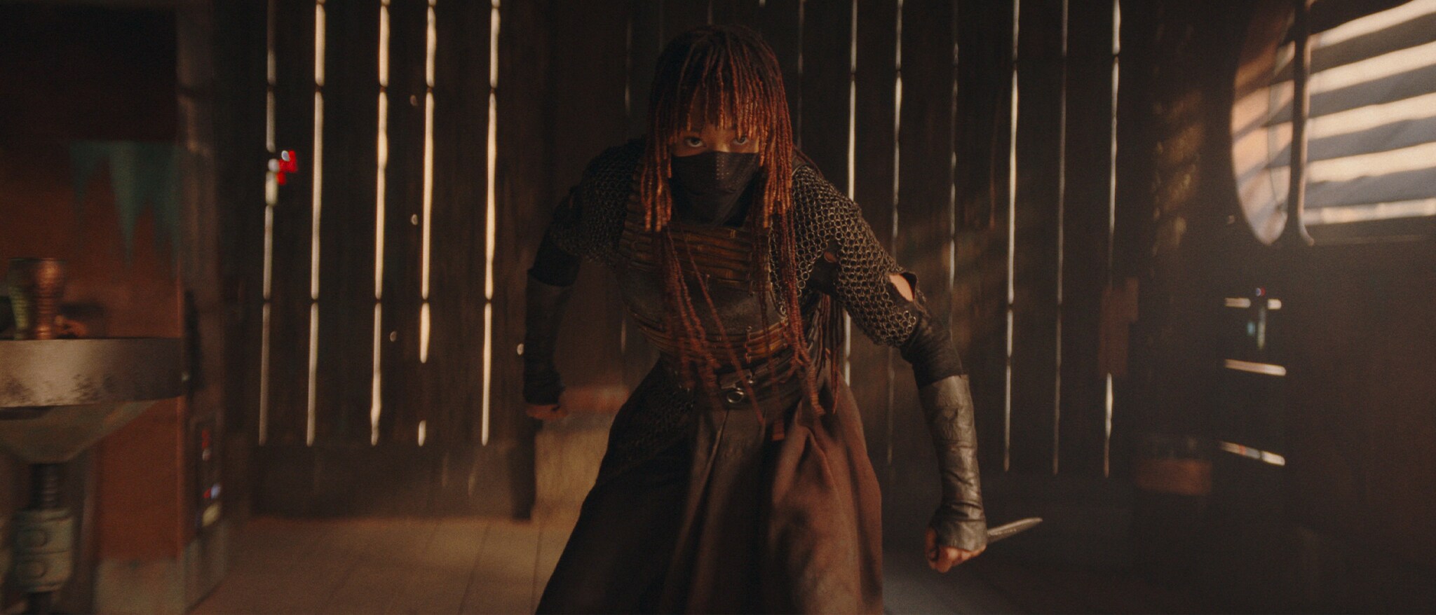 Amandla Stenberg como Mae en The Acolyte.