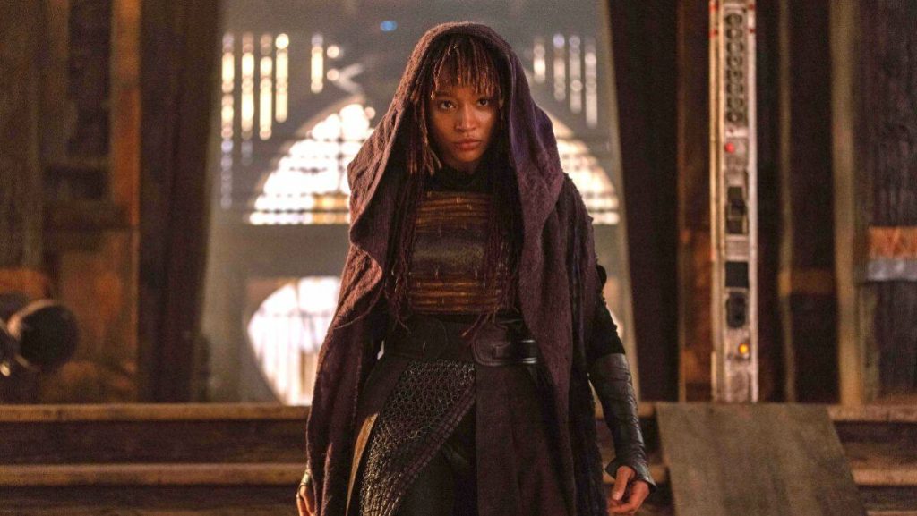 Amandla Stenberg como Mae en The Acolyte.