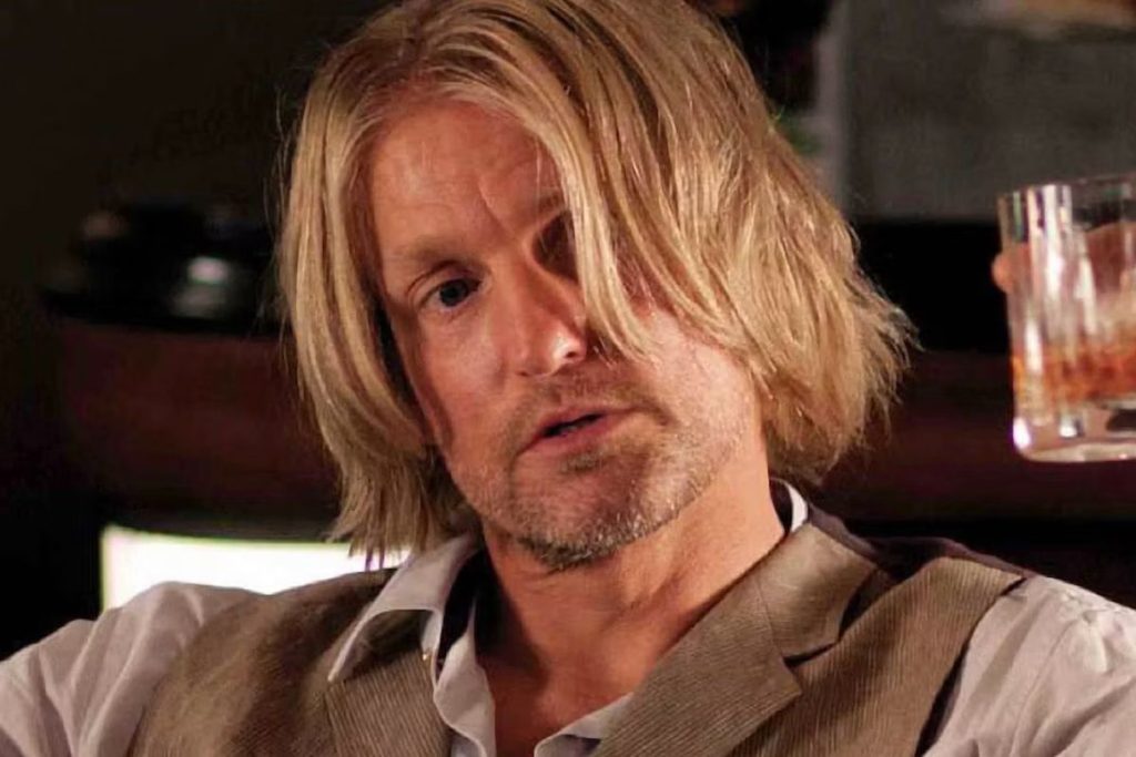 Woody Harrelson como Haymicth en Los Juegos del Hambre.