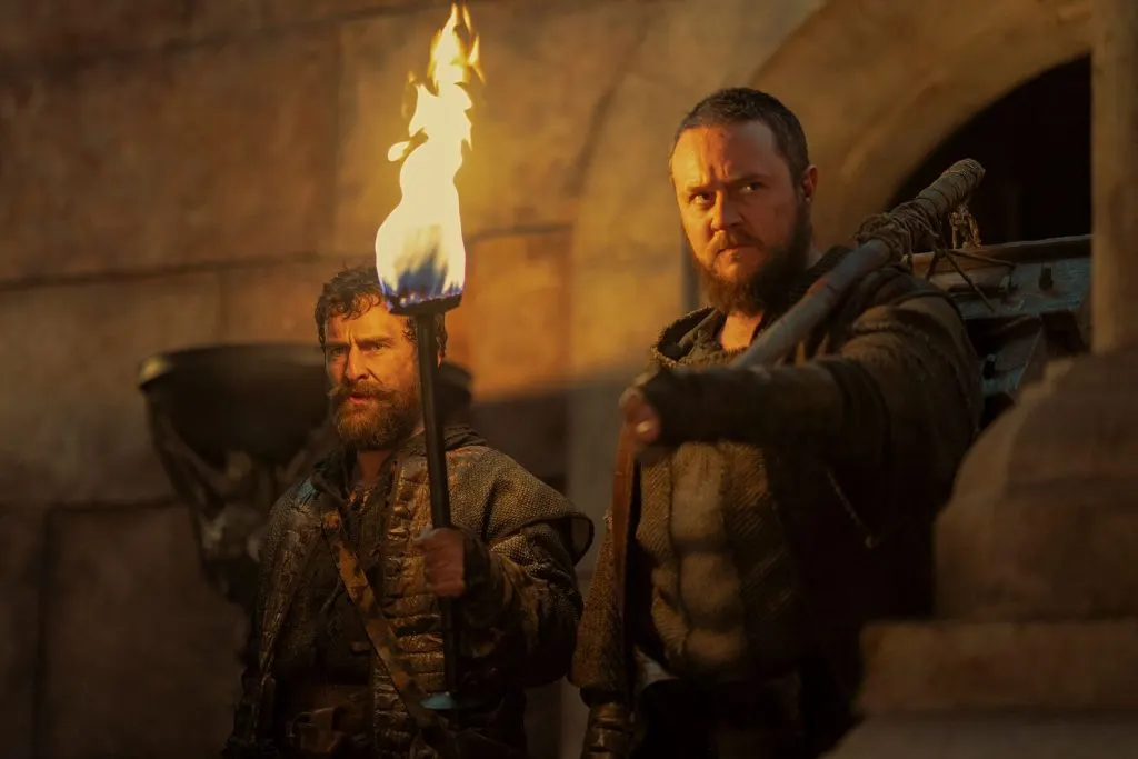 ¿Quiénes son Sangre y Queso de House of the Dragon en el material original?