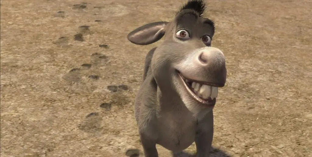 Nuestro amado Burro de Shrek se inspiró en un personaje secundario de Disney
