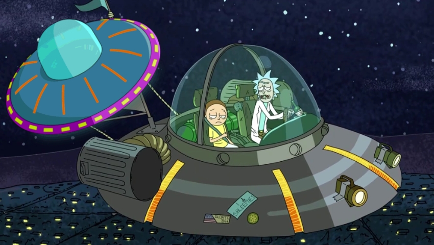 OVNIs en la animación