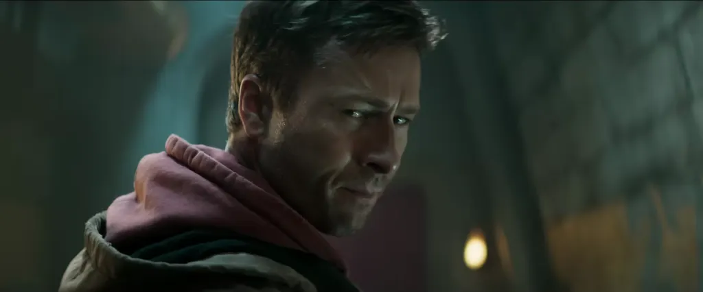 Glen Powell in The Running Man