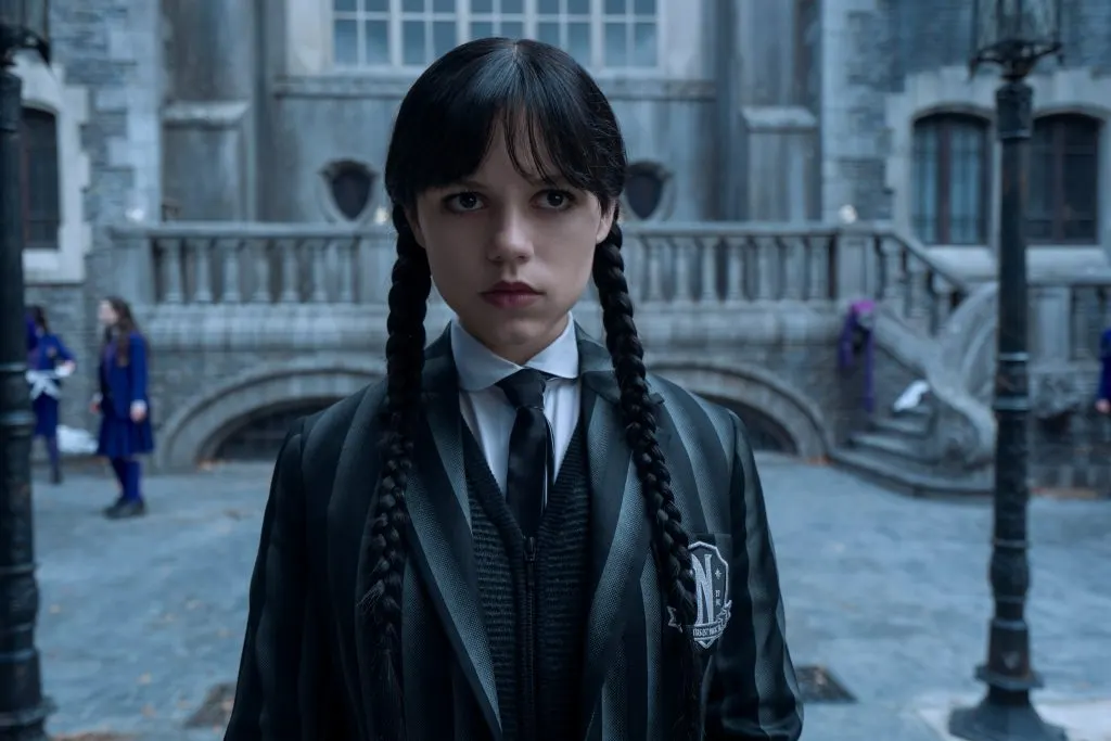 Jenna Ortega en Merlina