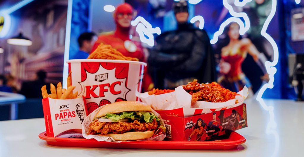 KFC y Justice League lanzan experiencia épica en CDMX