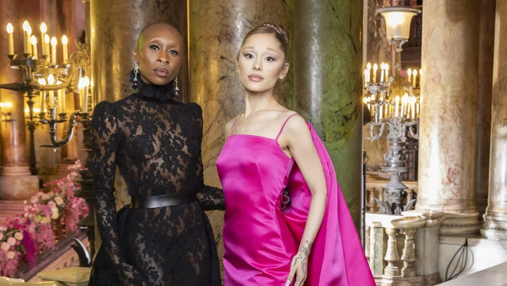 Cynthia Erivo y Ariana Grande en premiere de Wicked: Por Siempre (París)