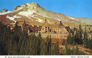 Hotel Timberline Lodge-de El Resplandor Credito: Morton Luman.