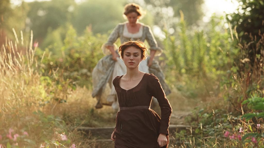 Keira Knightley en Orgullo y Prejuicio