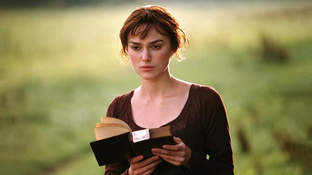 Keira Knightley en Orgullo y Prejuicio