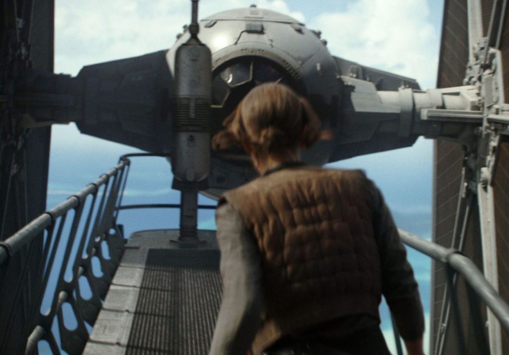 Escena eliminada de la película 'Rogue One: Una Historia de Star Wars'. Crédito: Lucasfilm.