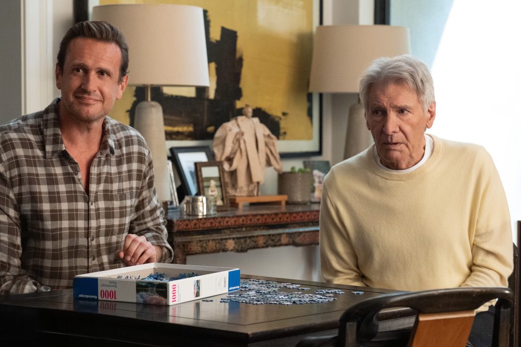 Jason Segel y Harrison Ford en Terapia sin filtro 3