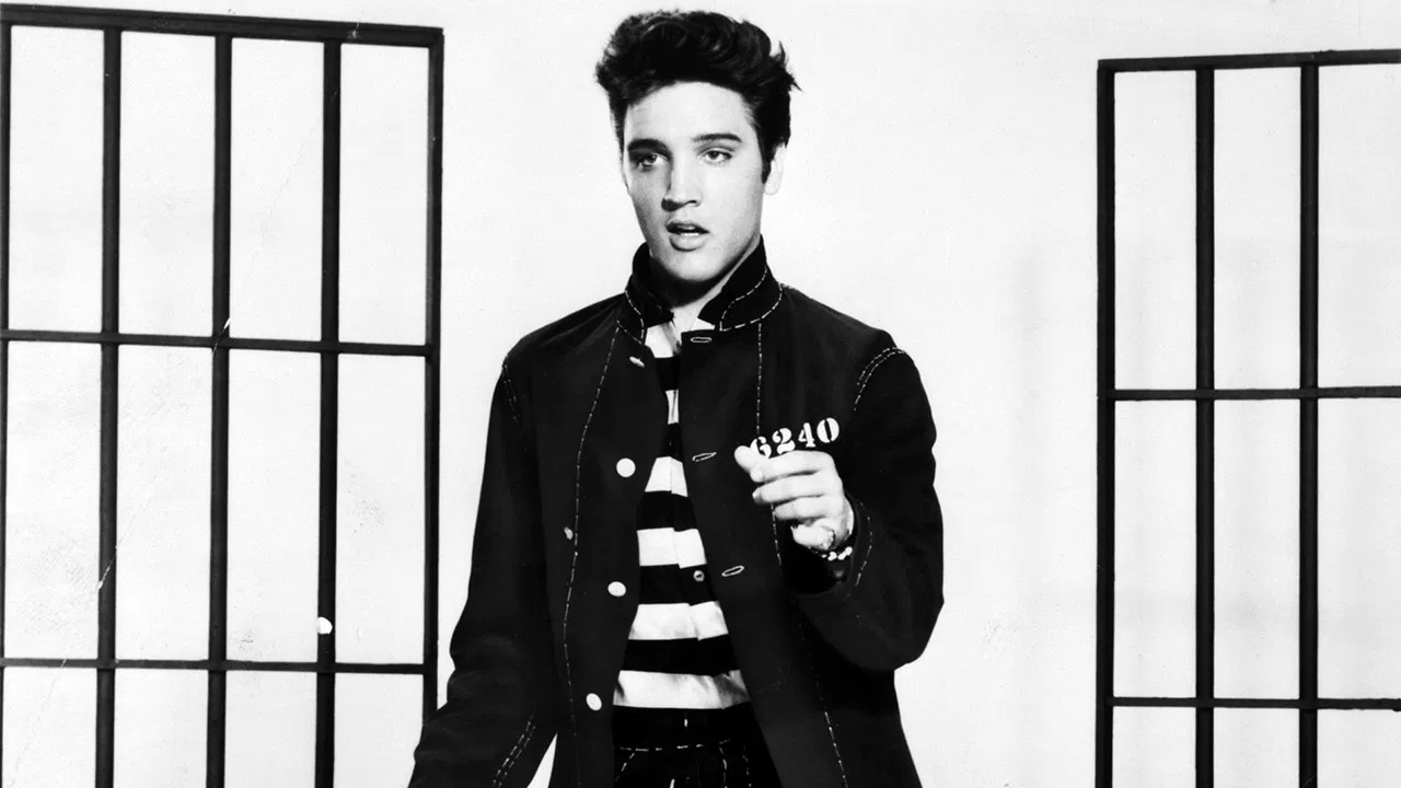 Elvis Presley en El rock de la cárcel