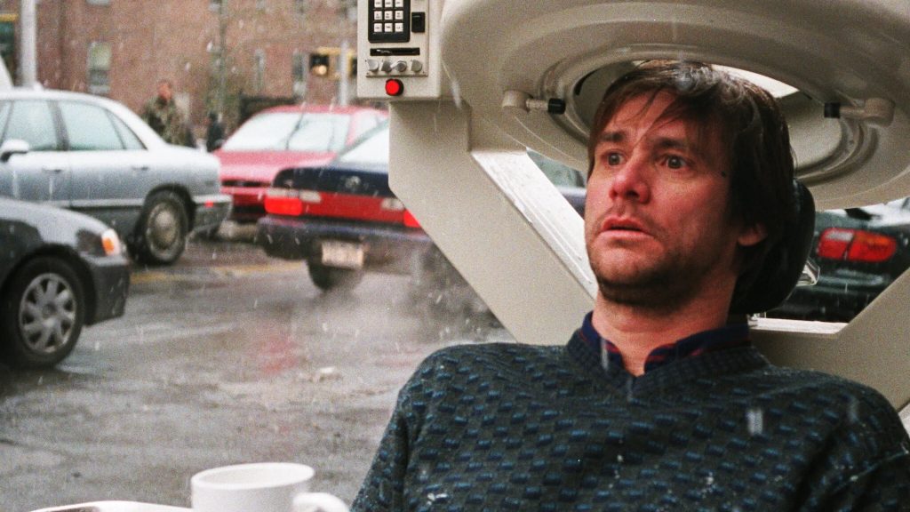 Jim Carrey en Eterno resplandor de una mente sin recuerdos